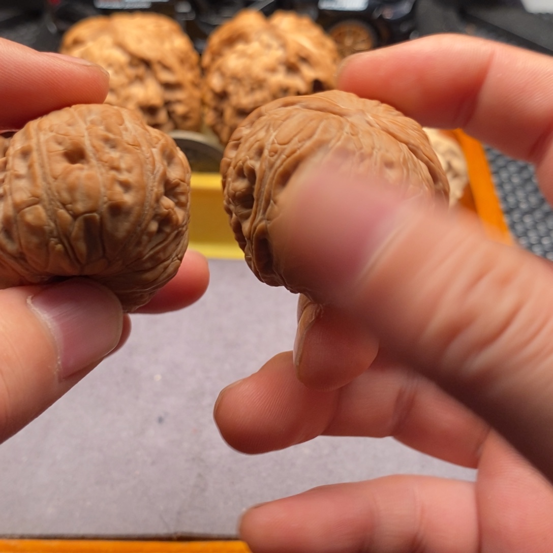 2***3文玩核桃精品对元宝