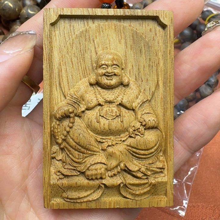 沉香吊坠馨安居沉香定制款