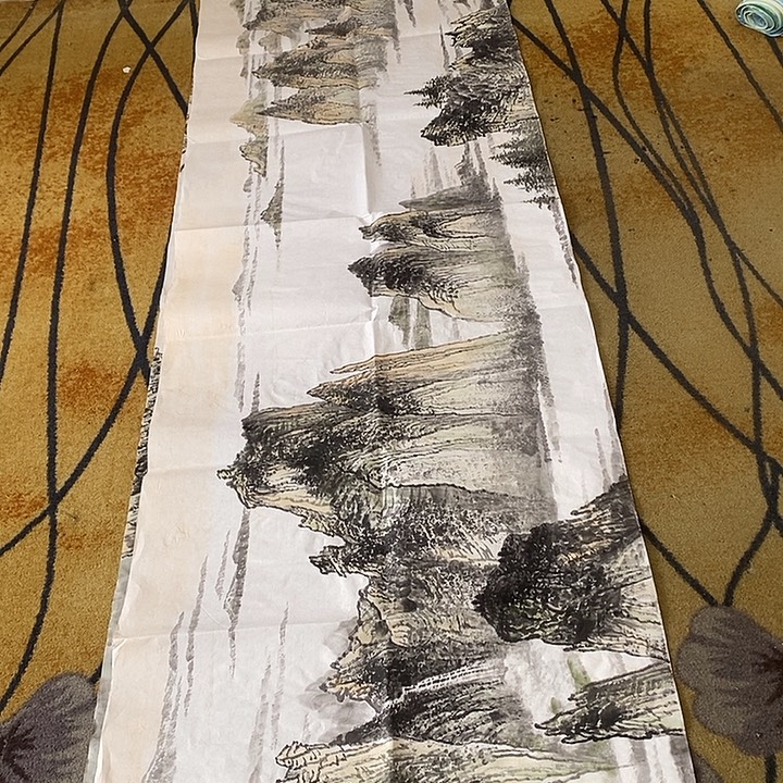 杨***胜国画吴林70/240手绘画芯