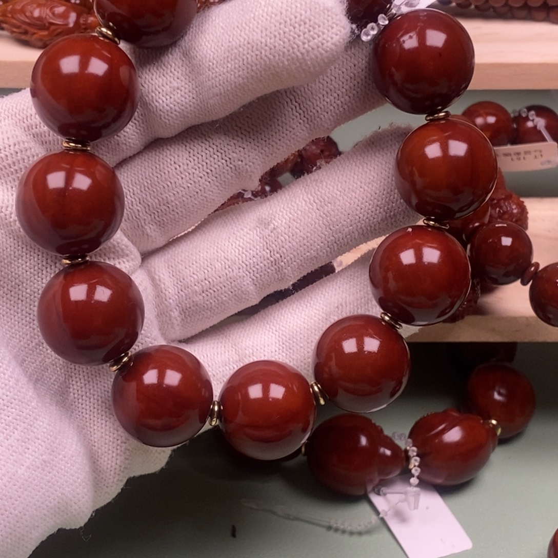 马***功大叶紫檀（黑酸枝木类）橄榄核回血直播间