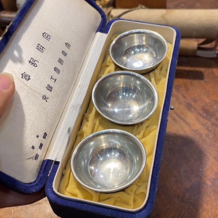 小六古美术工艺品摆件