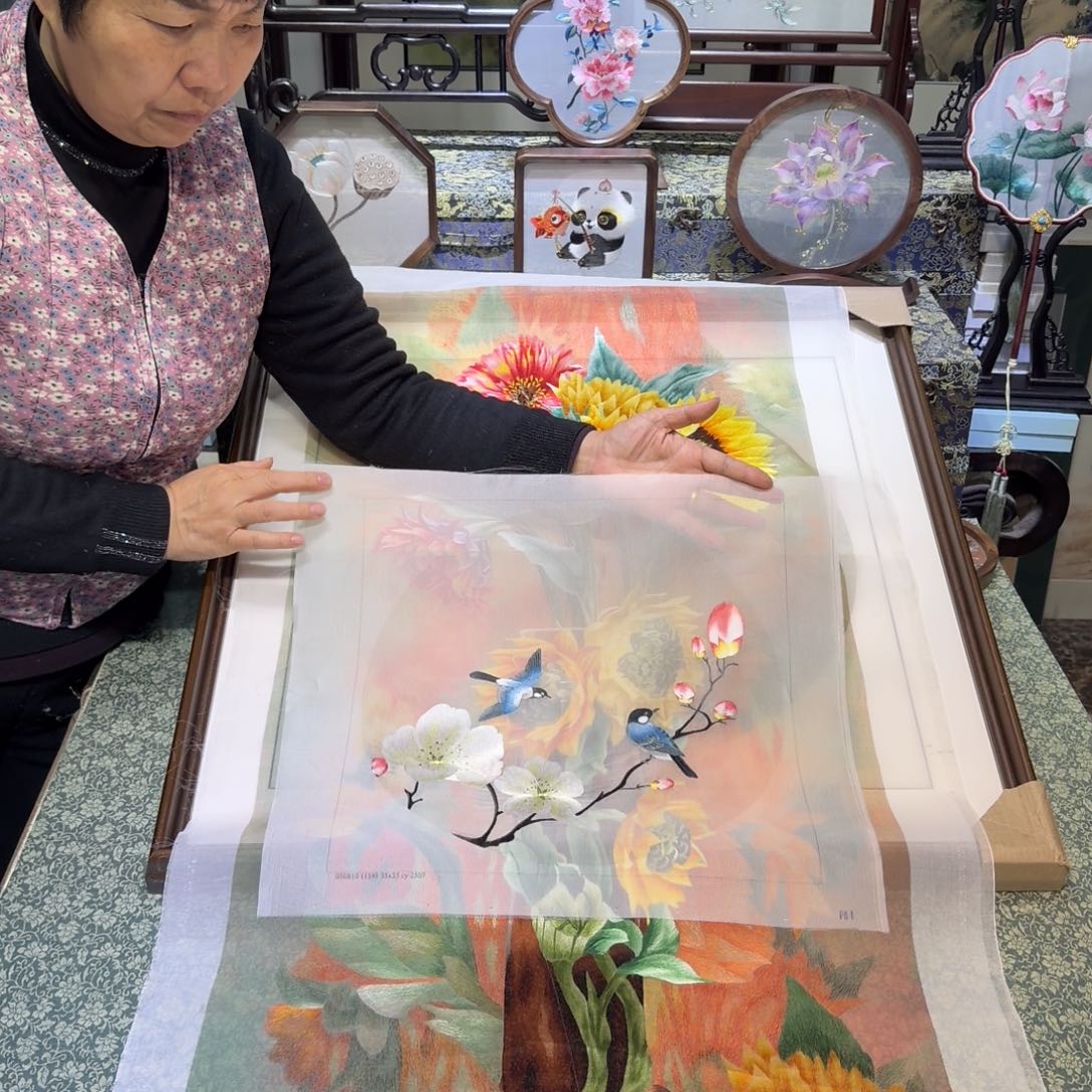刺绣手工苏绣工艺