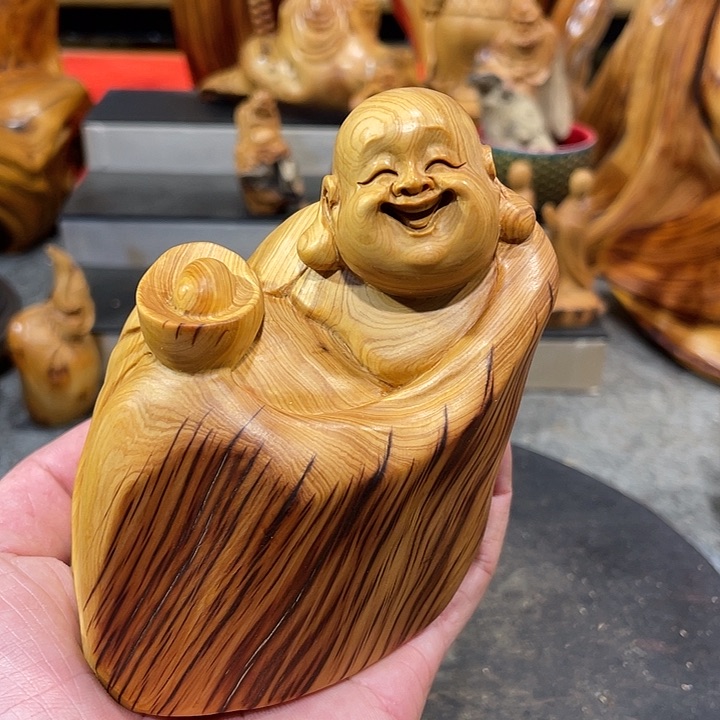 柏木（崖柏）太行崖柏根雕摆件