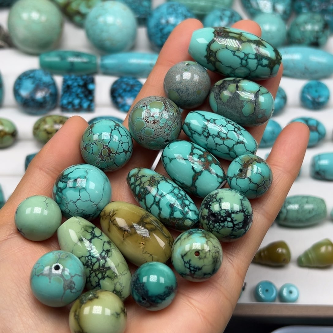 绿松石珠宝奇石未镶嵌?*