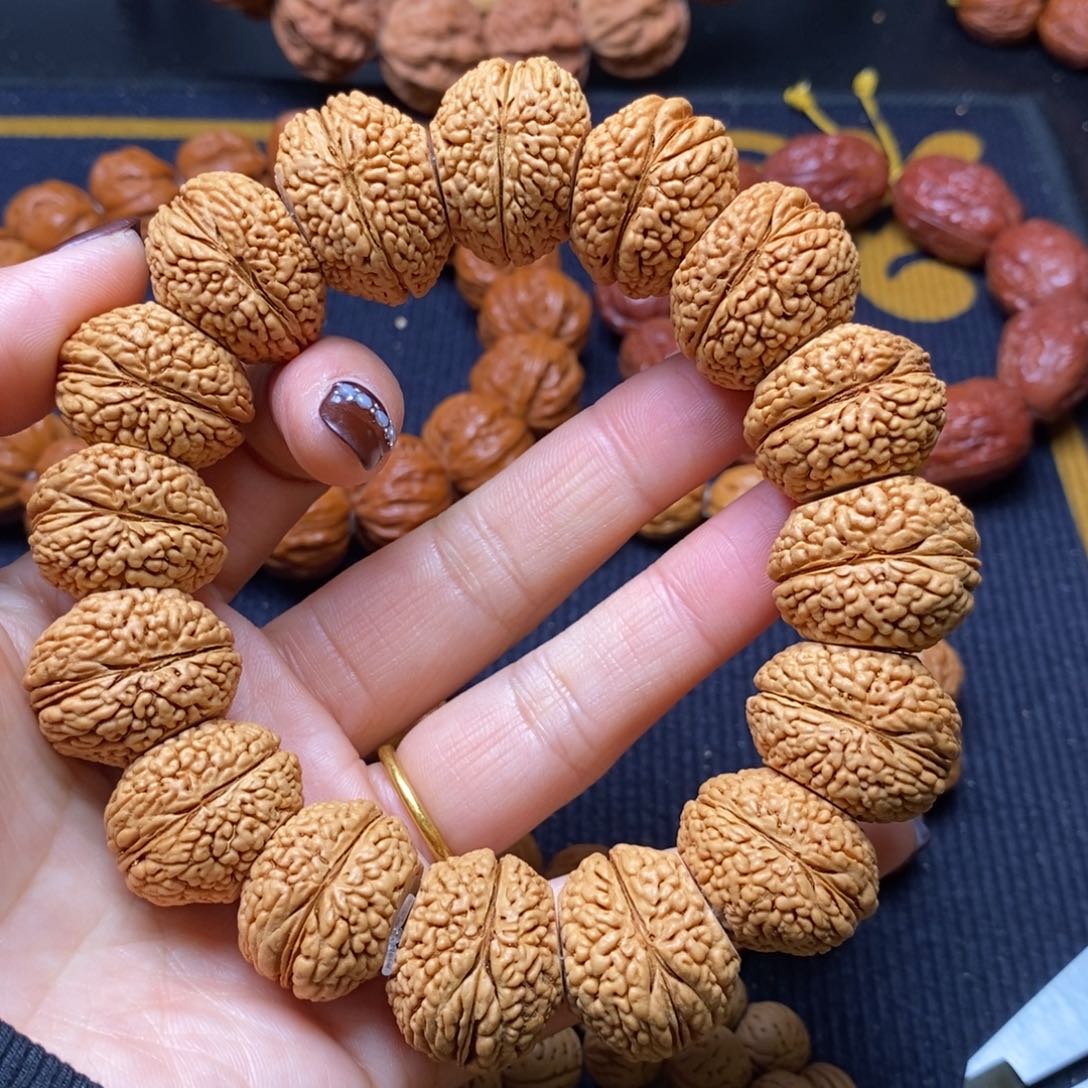 【闪购商品】吊坠文玩核桃龙鳞凤尾