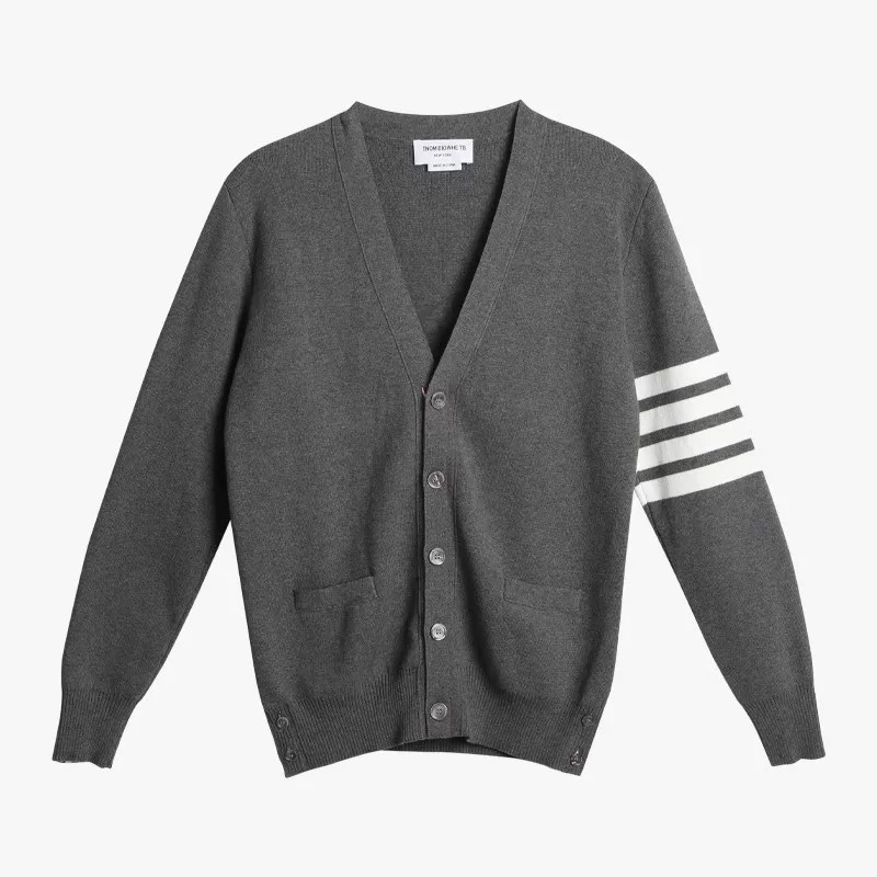 TB【官方正品】THOMBRONMAN汤姆布郎纯棉针织开衫毛衣外套柔软舒适