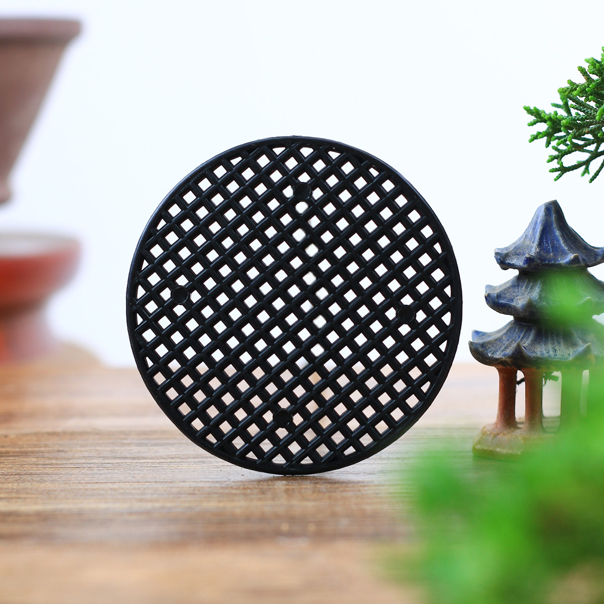 花盆垫底网花盆底垫片防漏土花盆沥水网放花盆的垫子透气网纱盆垫