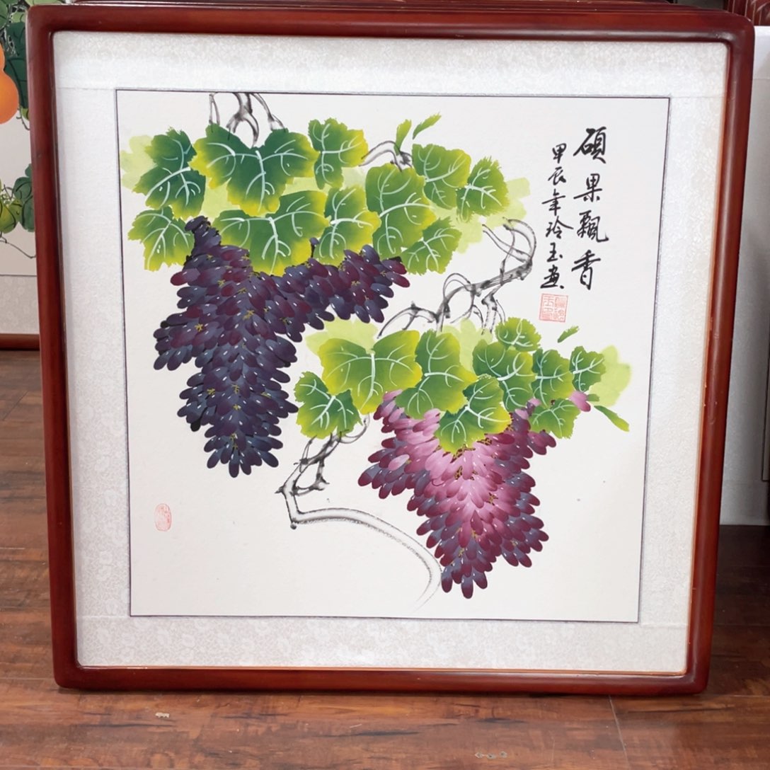 国画带框尺寸63*63厘米