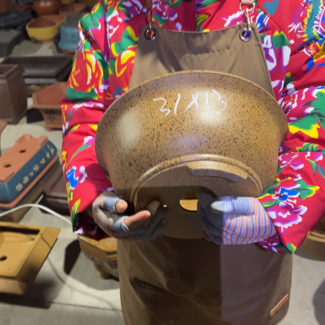 紫砂花盆盆景艺术