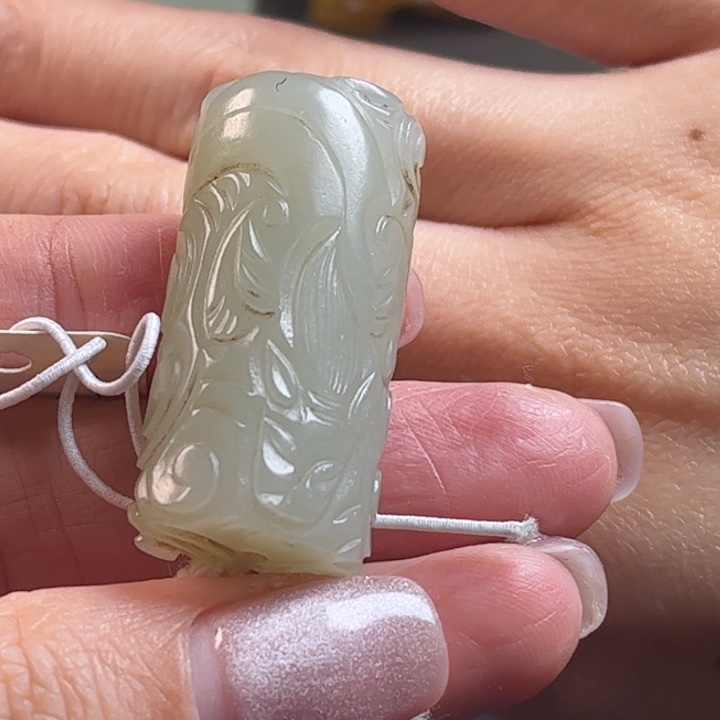 和田玉挂件未镶嵌静**阳