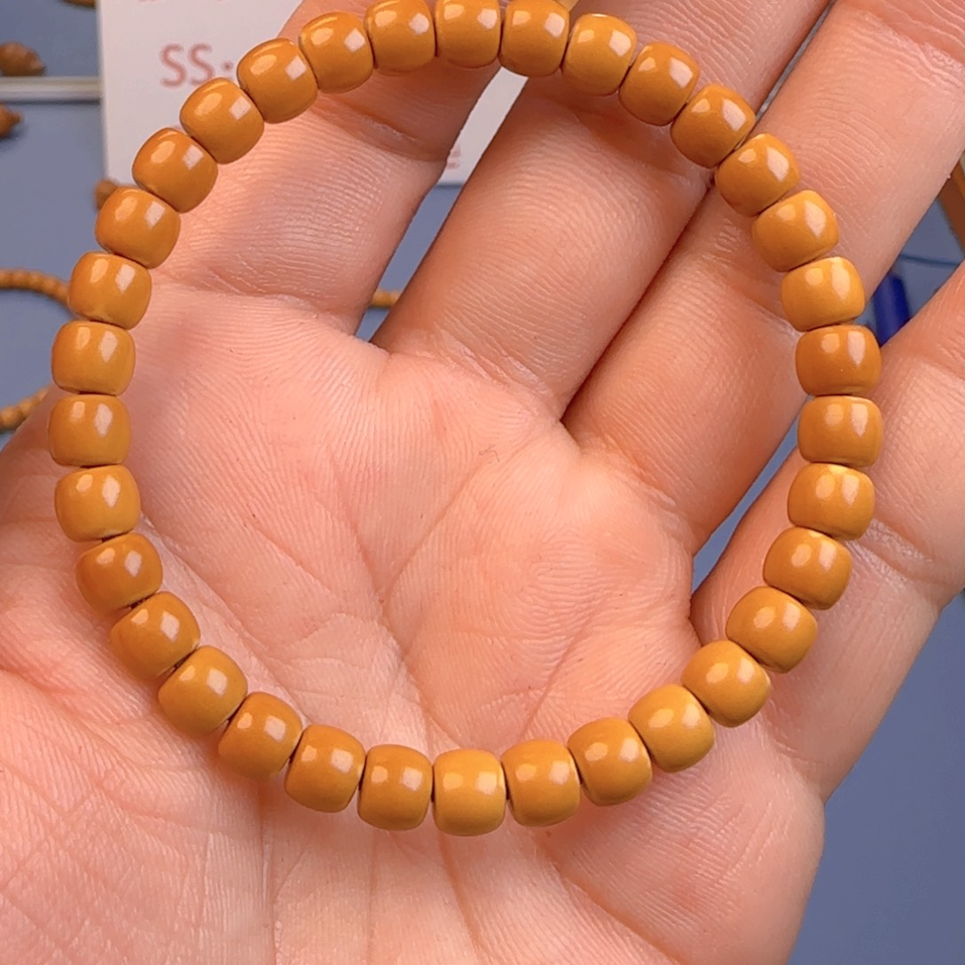 橄榄核手串核尖极限弧尺寸6.7特价