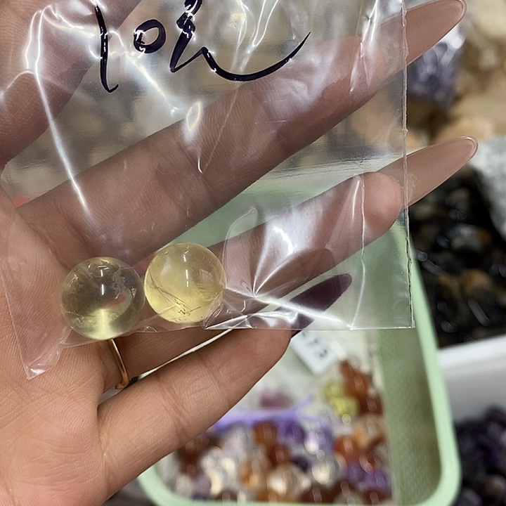 鱼***宝未镶嵌珠宝半成品水晶