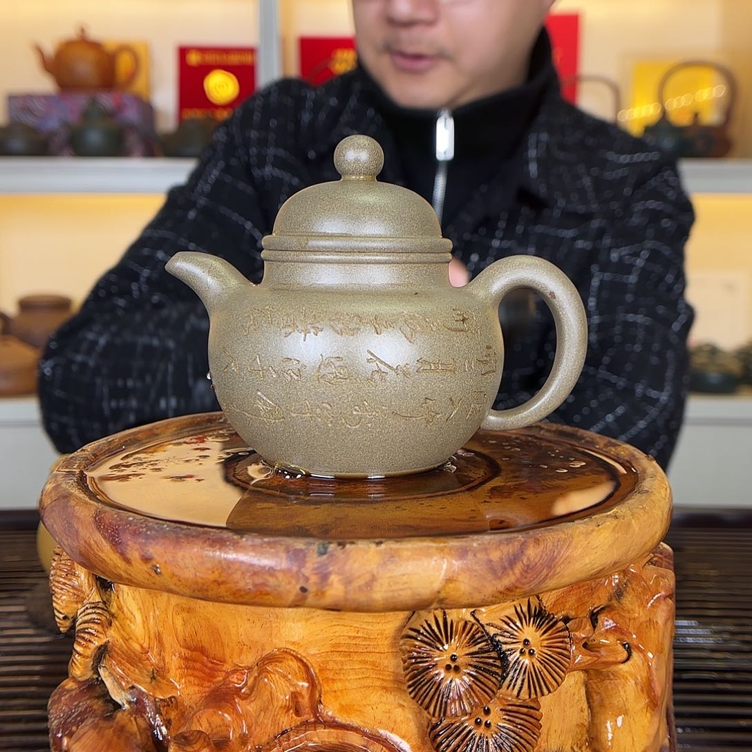 紫砂茶壶一壶李一壶李