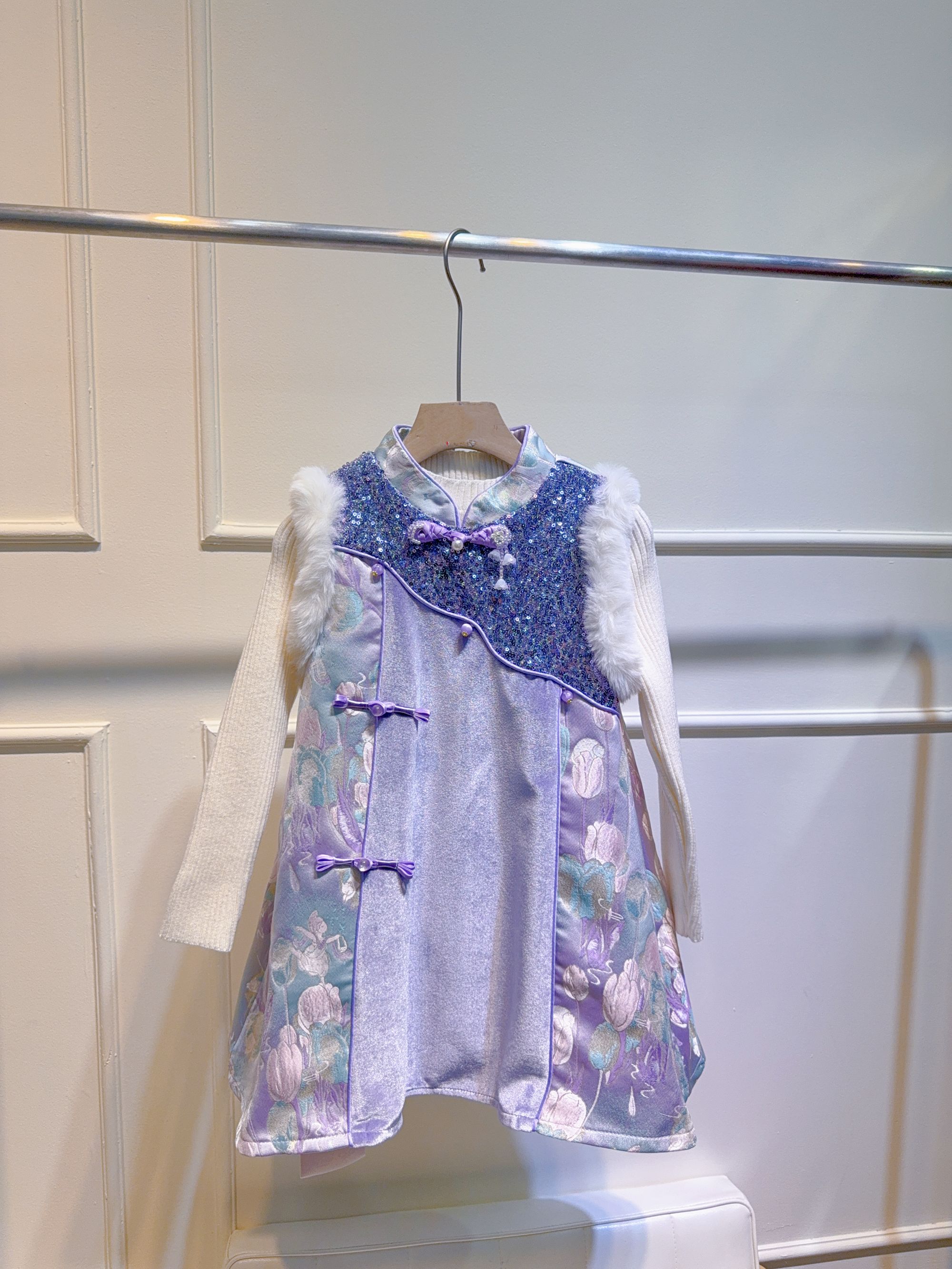 8873  MT款儿童旗袍群