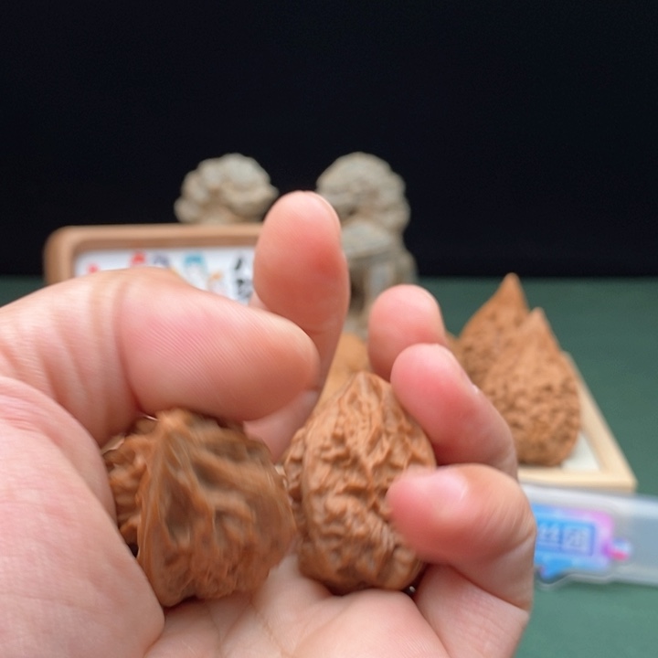 文玩核桃把件?*驴壁骨