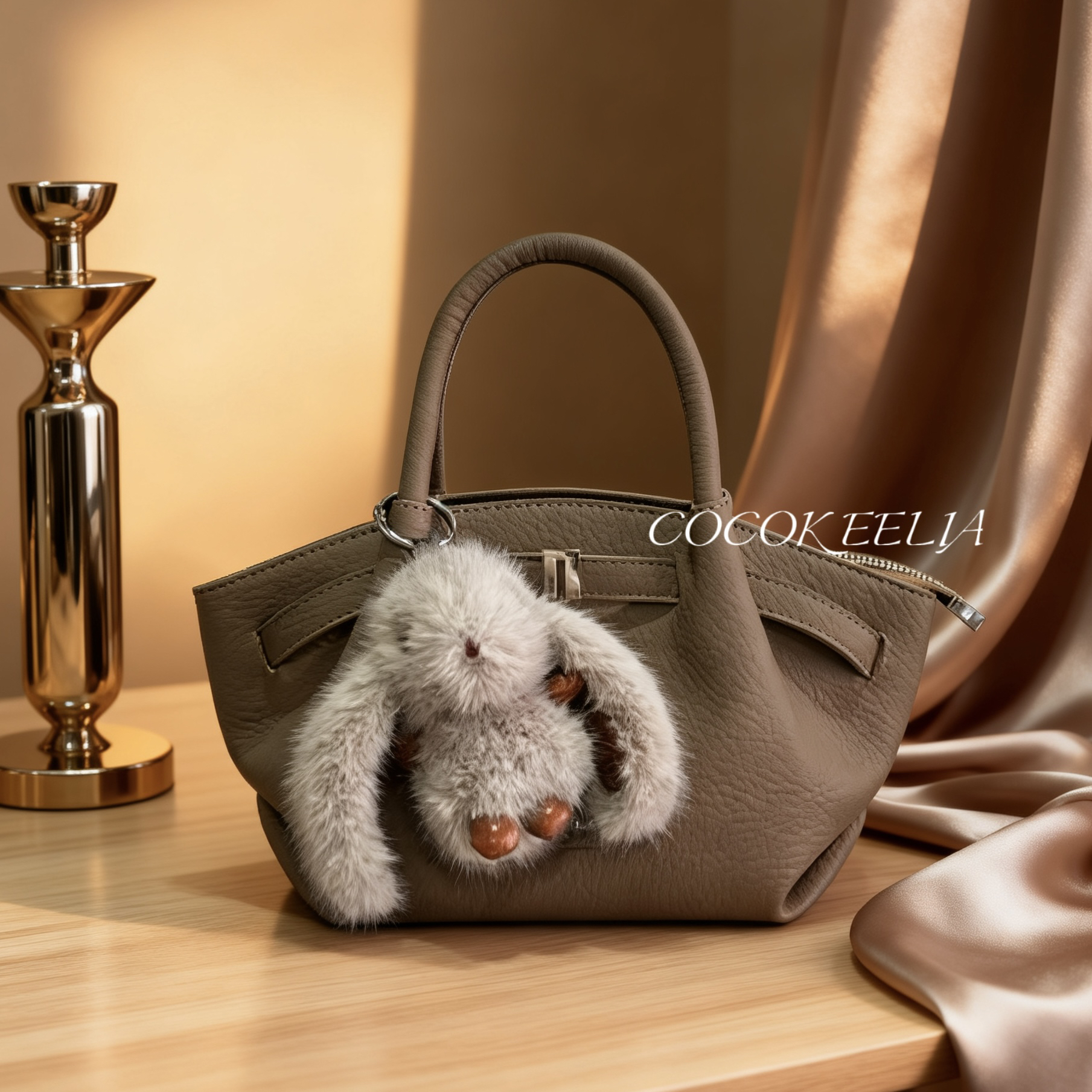 【慵懒韩系】高级复古手提饺子包2025新款秋冬通勤菜篮子单肩斜挎包