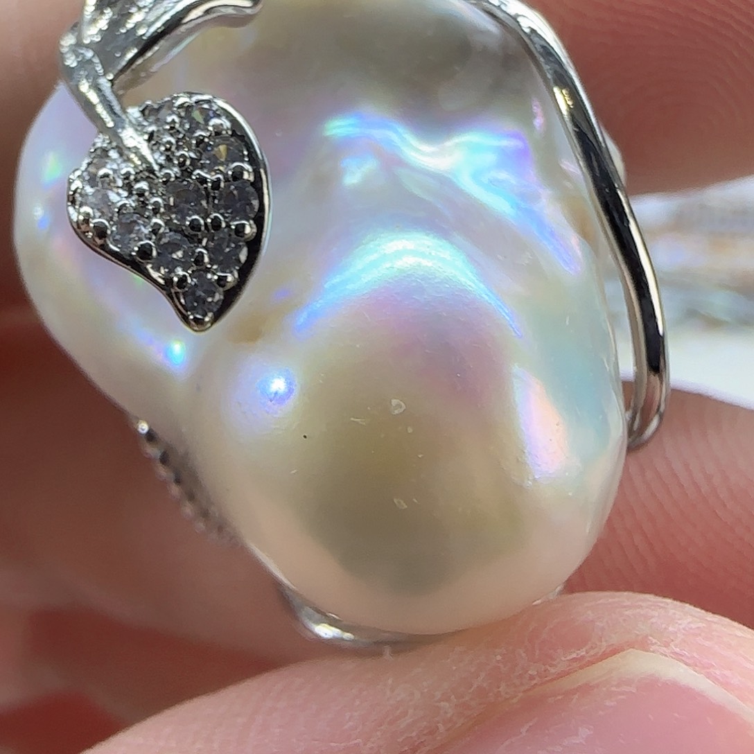 未镶嵌项链定制993淡水珍珠