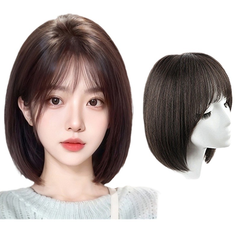 玩具仿真假发014女中长发套直发全头套