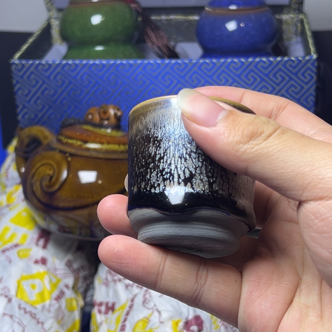 茶盏建阳建盏喝茶主人杯