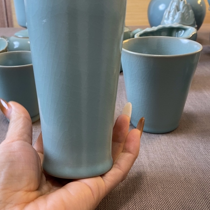 瓷片可乐杯一一一一一一一