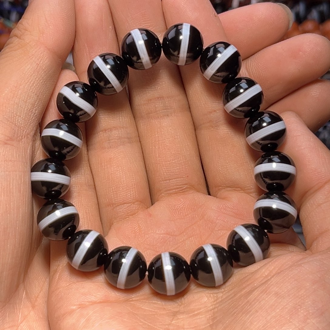 玛瑙/玉髓单珠未镶嵌