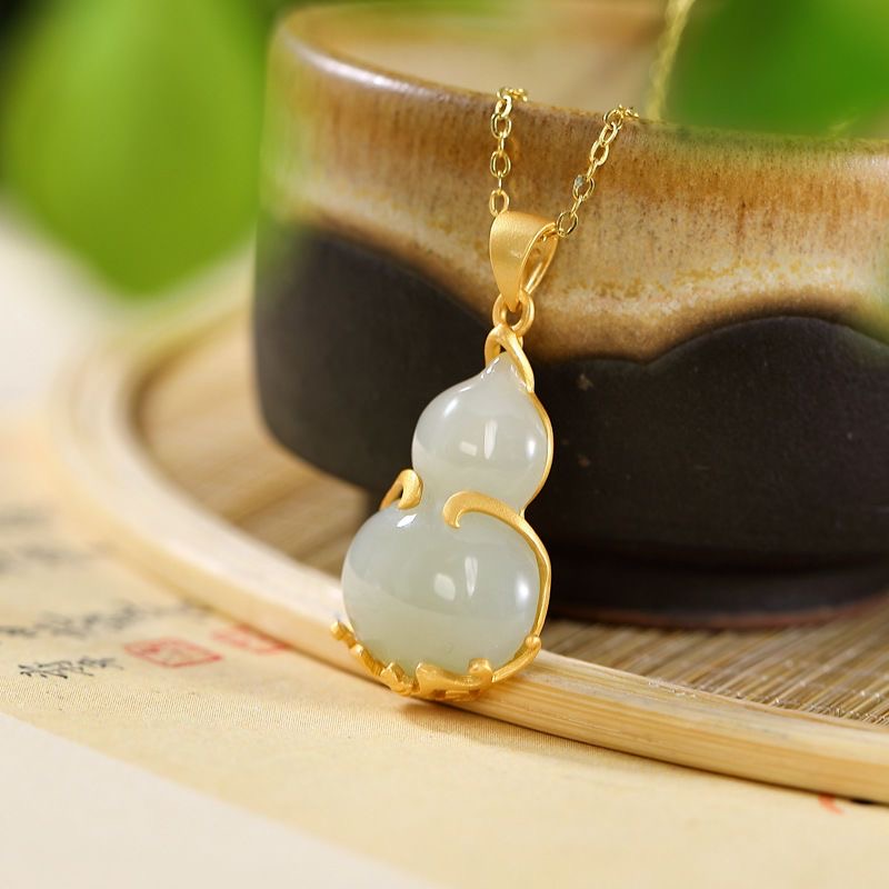 铜合金项链 6314百搭气质葫芦吊坠项链