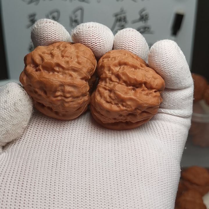 文玩核桃把件39全品涞水蛤蟆头