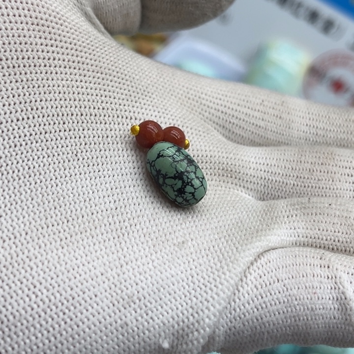 南红玛瑙颈饰未镶嵌