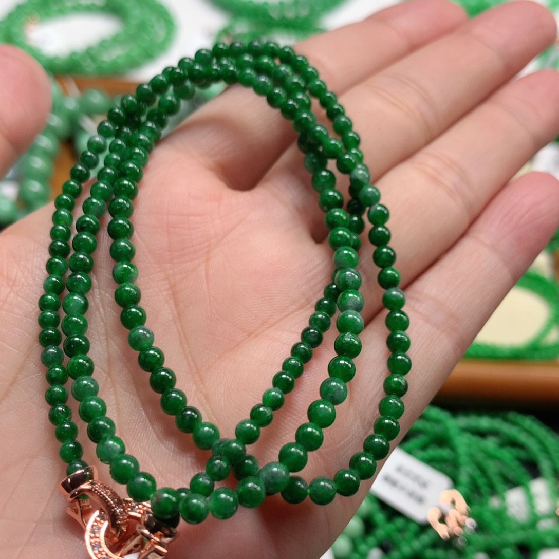 翡翠未镶嵌手链翡翠