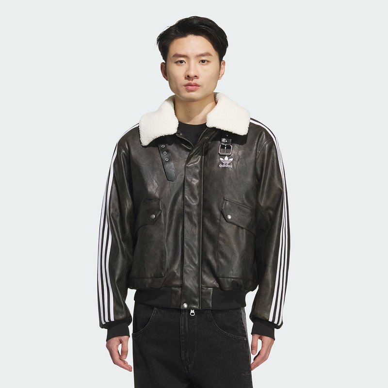 adidas/阿迪达斯NEW PU PAD JKT 保暖运动棉服男子KF3691
