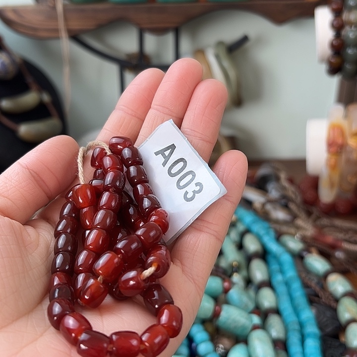 青***苑玛瑙/玉髓未镶嵌颈饰