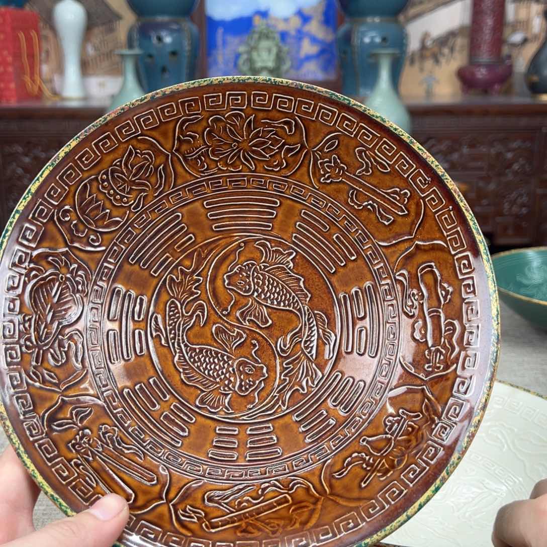 瓷片陶瓷艺术瓷器摆件