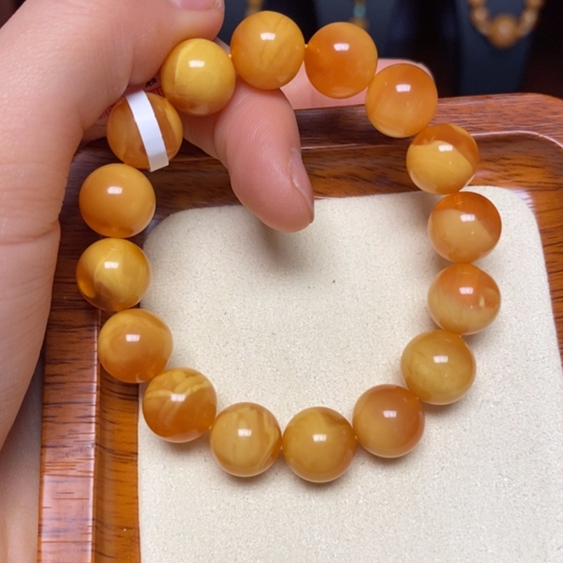 【闪购商品】蜜蜡手链未镶嵌手串