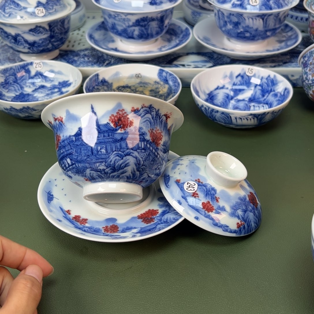 木木景德镇纯手工纯手绘茶具243