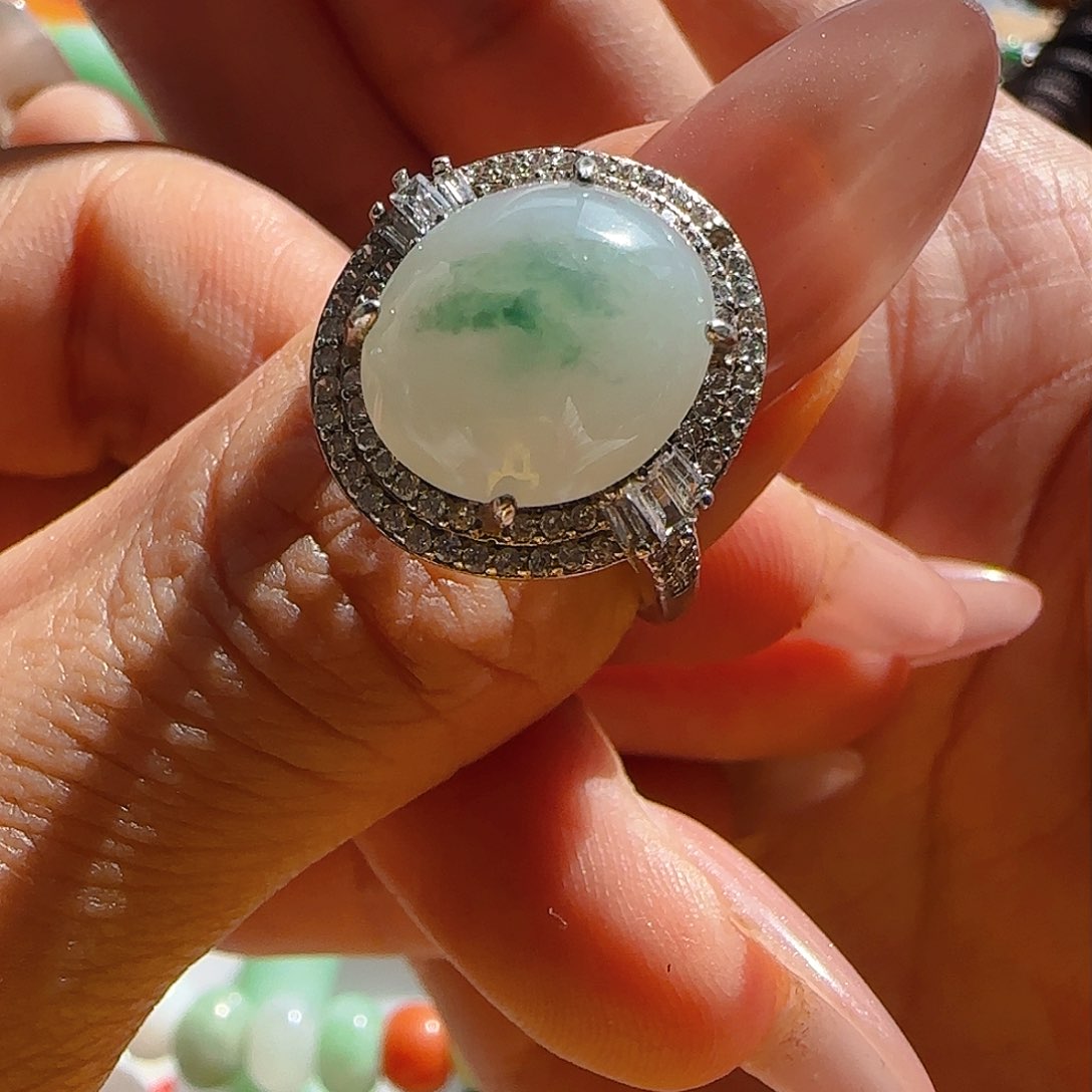 翡翠戒指未镶嵌翡翠199