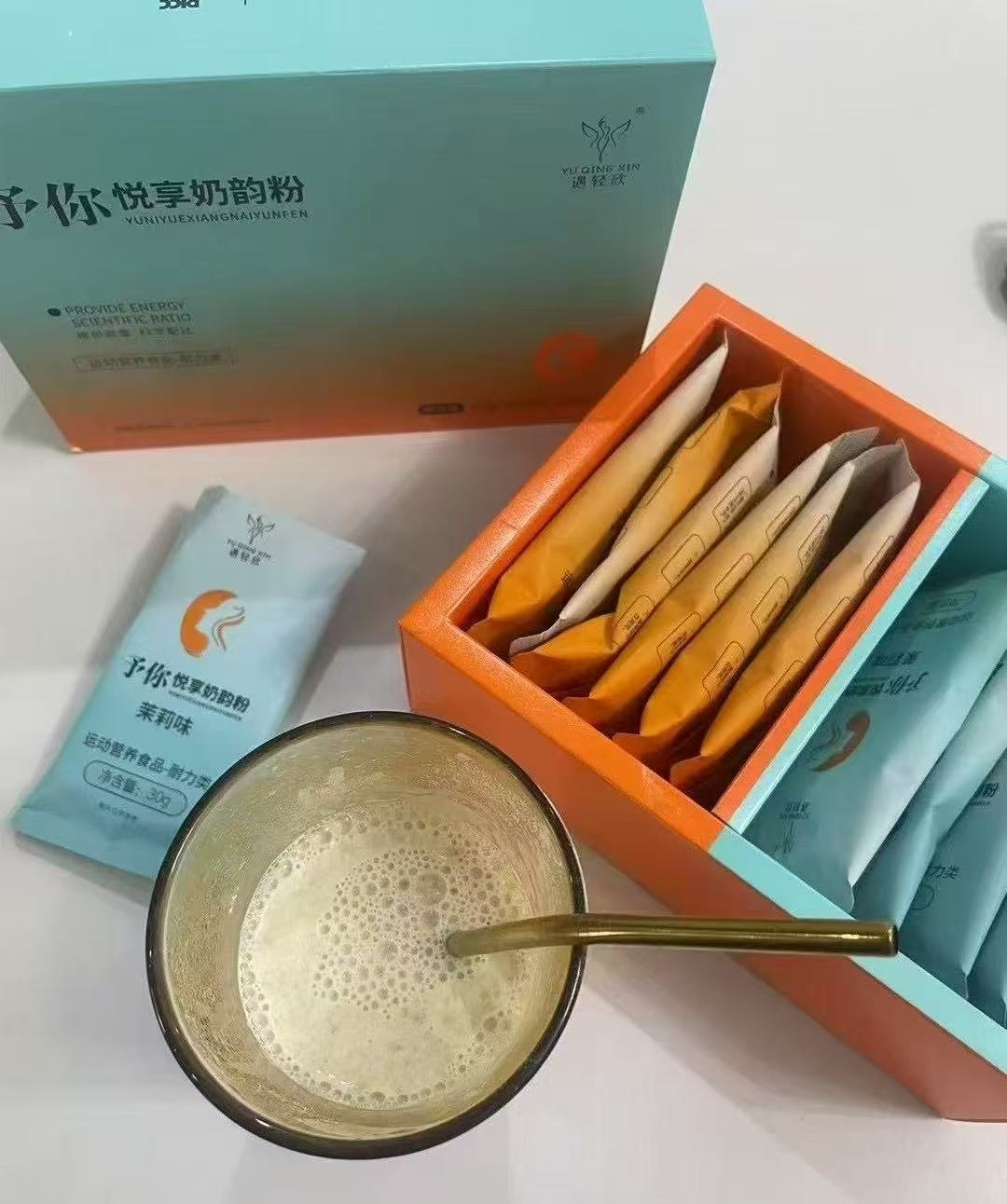 遇轻欣轻塑能量奶韵固体饮料 30g12袋【1-3】