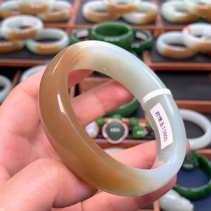 和田玉（糖玉）手镯未镶嵌59