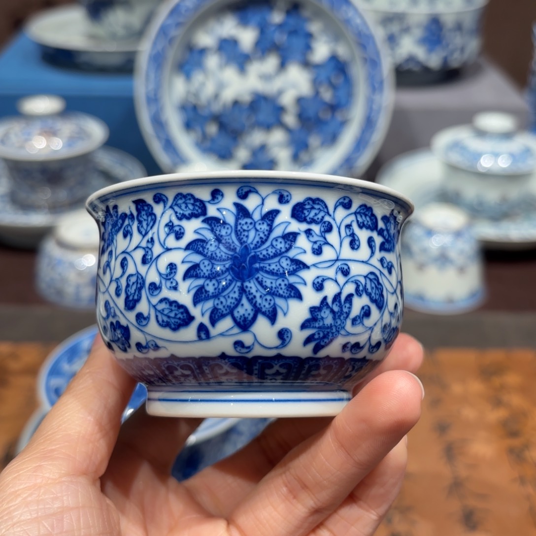 瓷片景德镇纯手工手绘