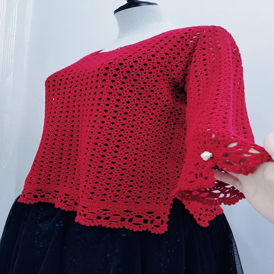 白云金绣上衣教程