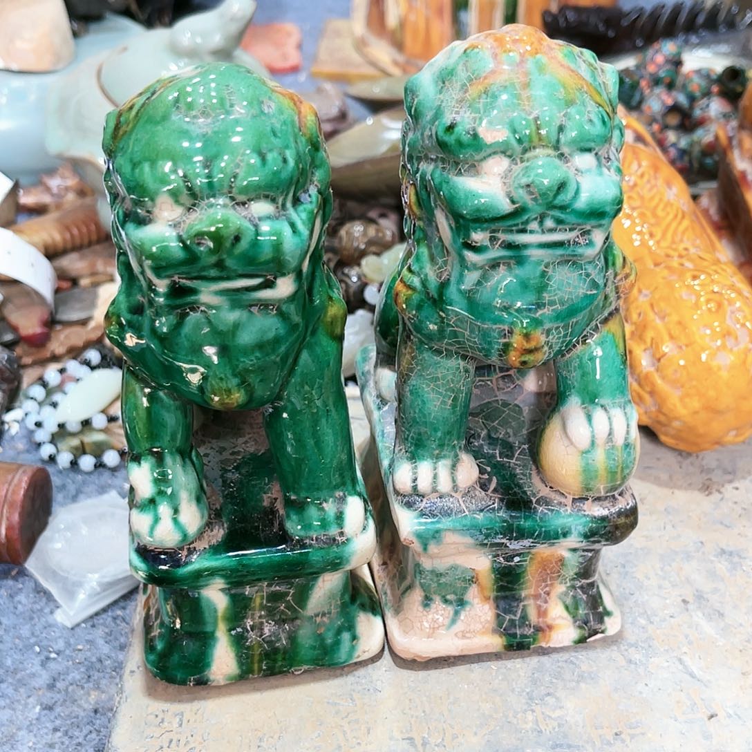 瓦当摆件摆件茶桌茶台家**语