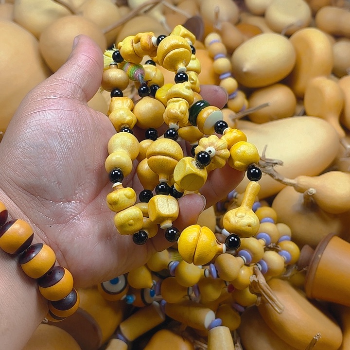 木质豪***豪葫芦手串一条