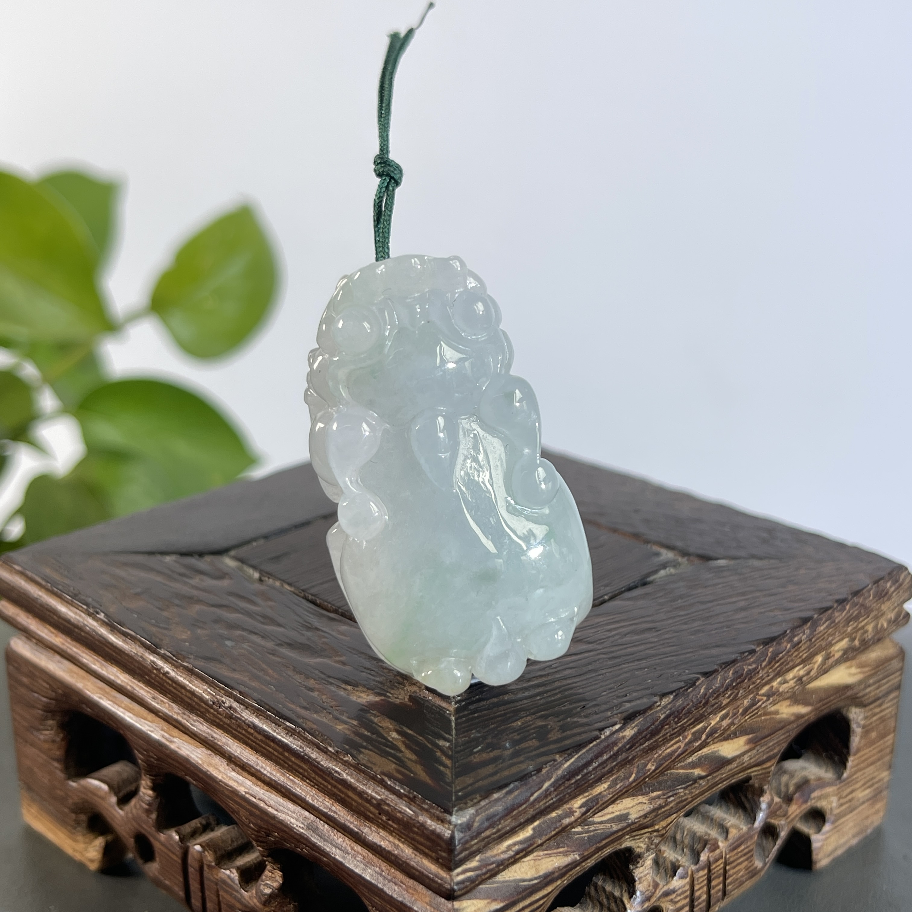 JSW24-016  天然缅甸翡翠A货 貔貅