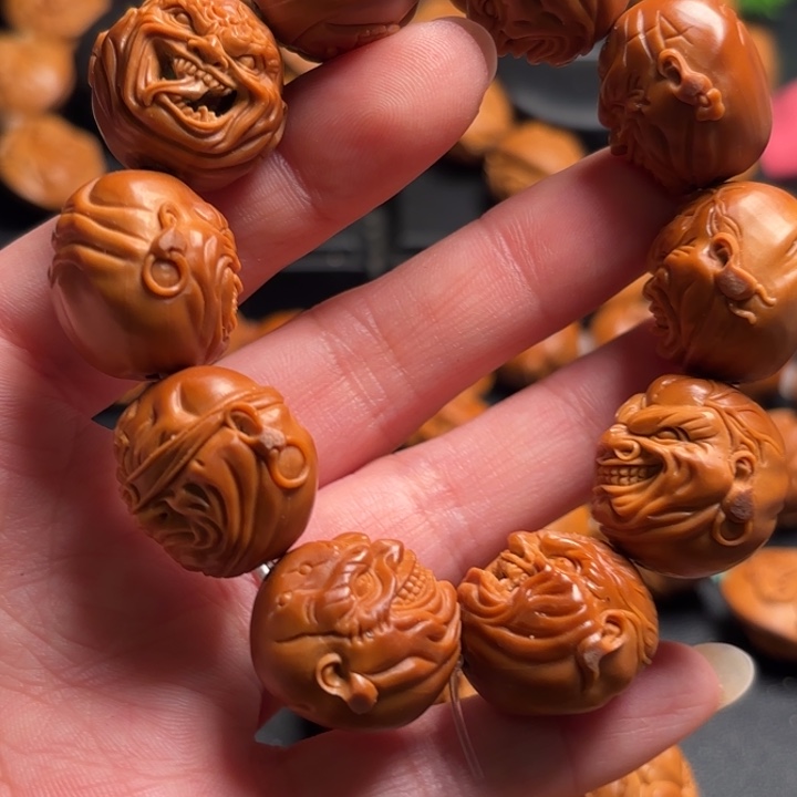 橄榄核手串/手链好**莲手串