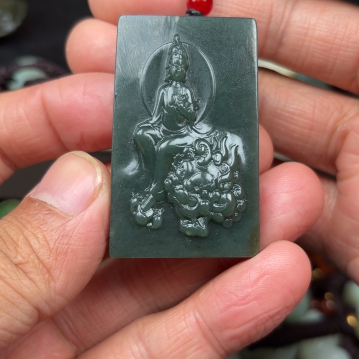 和田玉吊坠未镶嵌