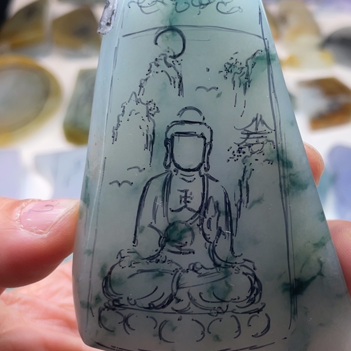 定制翡翠未镶嵌翡翠料子