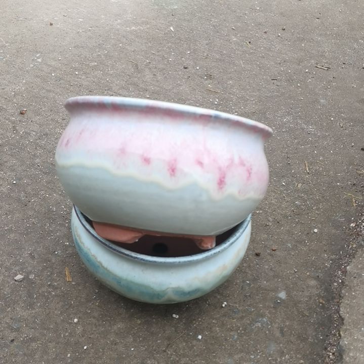 红陶20口12高瑕疵两个