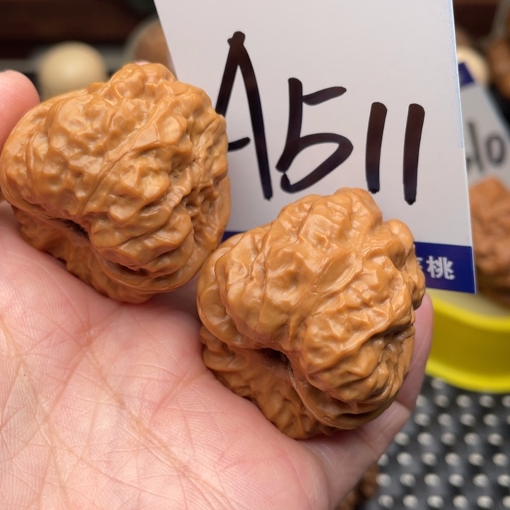 把件桃核蛤蟆头34