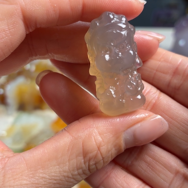 玛瑙/玉髓未镶嵌吊坠(不含链)