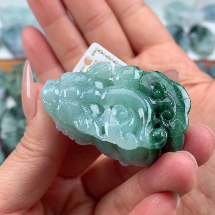 翡翠吊坠(不含链)未镶嵌