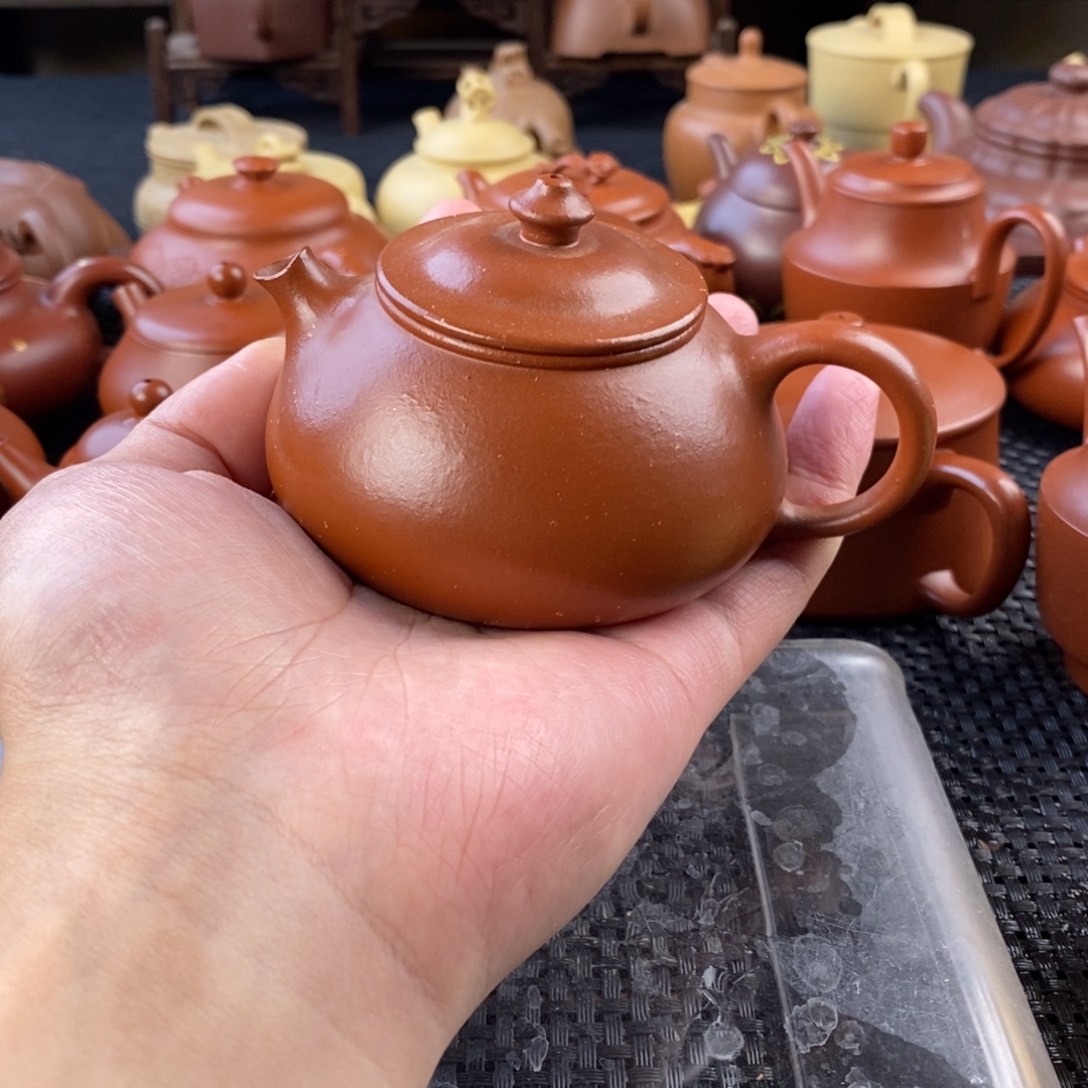 草***）茶壶紫砂宜兴紫砂壶艺术类